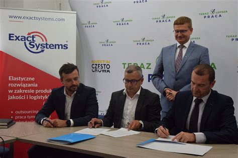 Firma Exact Systems i Politechnika Częstochowska podpisały oficjalną