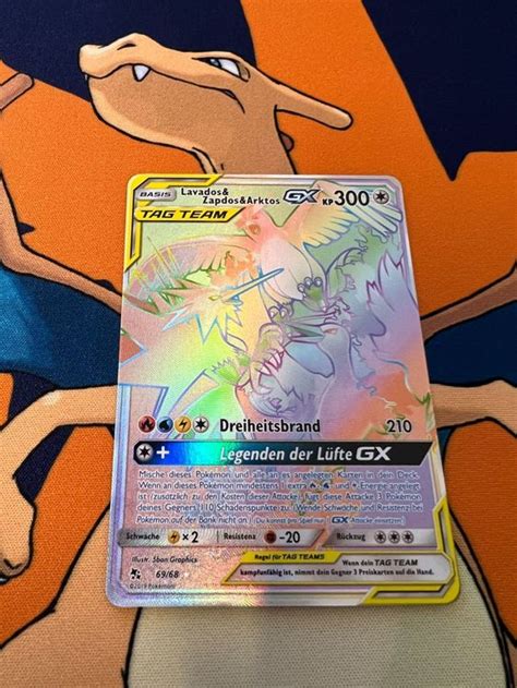 Pokemon Lavados Zapdos Arktos Gx Hif Kaufen Auf Ricardo