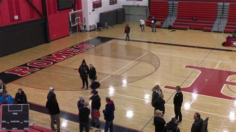 Romeo High School Vs Anchor Bay High School Womens Varsity Basketball