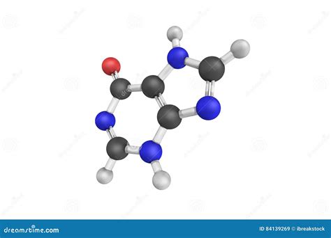 Hypoxanthine, Commonly a Required Reagent in Malaria Parasite Cu Stock Image - Image of formula ...