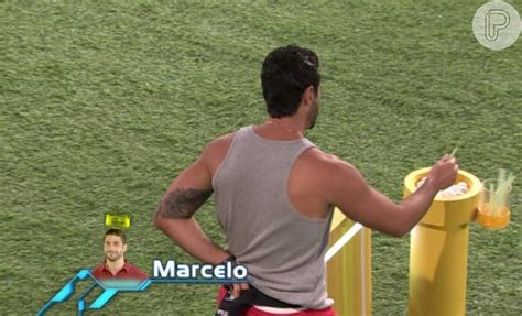 Foto Marcelo é o novo líder do BBB 14 após vencer Poly no 15º