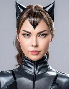 Catwoman Anime Costume Face Swap Insert Your Face Id