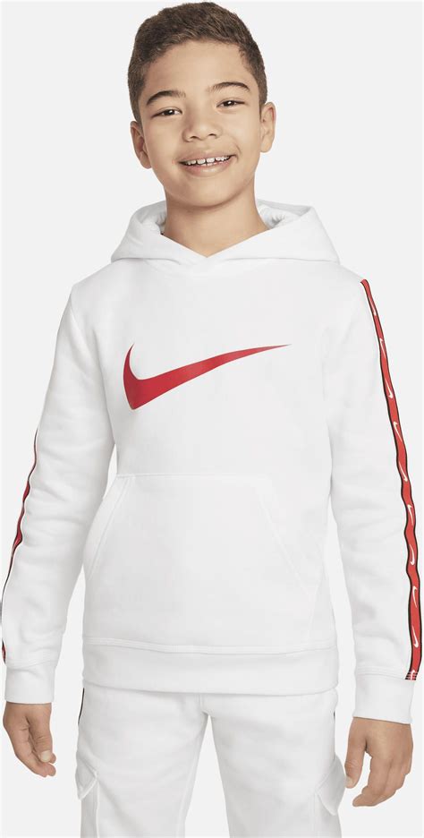 Dzianinowa Bluza Z Kapturem Dla Du Ych Dzieci Ch Opc W Nike