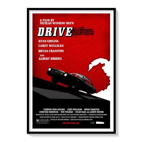 Drive Movie Poster: Buy Hollywood & Famous Movie Posters – Dessine Art