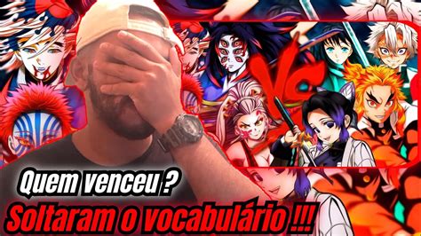 Luas Superiores VS Hashiras Combate De Rimas Prod Micael REACT