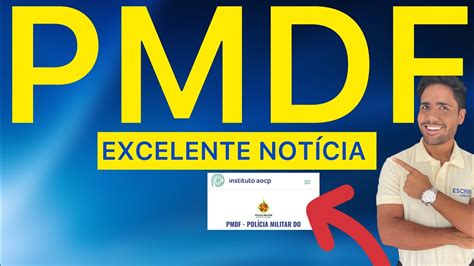 Concurso PM DF excelentes notícias para o concurso de soldado banca