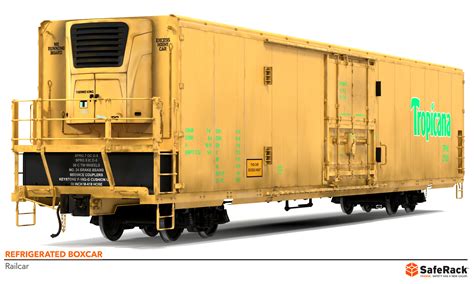 REFRIGERATED BOXCAR RailCar SafeRack Installations