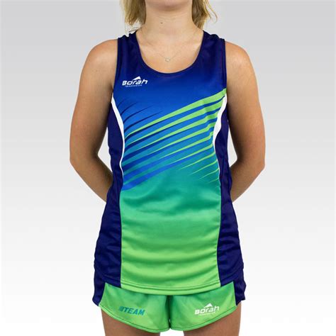 Womens Team Running Singlet Borah Teamwear