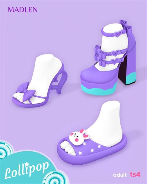 Madlen Creating Custom Content Patreon Sims 4 Cc Shoes Sims 4