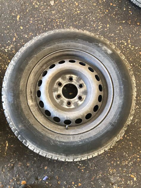 Volkswagen Crafter 2006 2010 Steel Wheel Bridgestone Tyre 235 65 16 5Mm