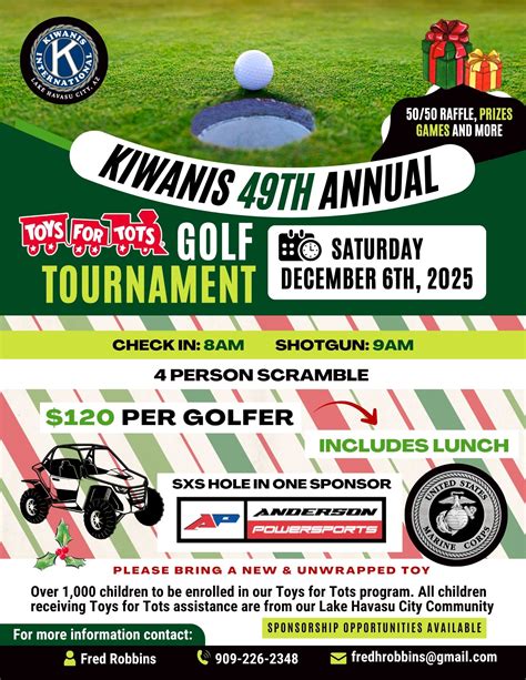 RiverScene Magazine | 49th Annual Toys for Tots Golf Tournament