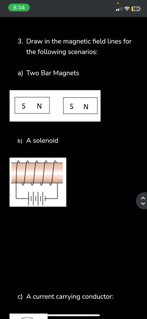 Solved Please Solve This 8 34 164 C A Current Carrying Conductor X