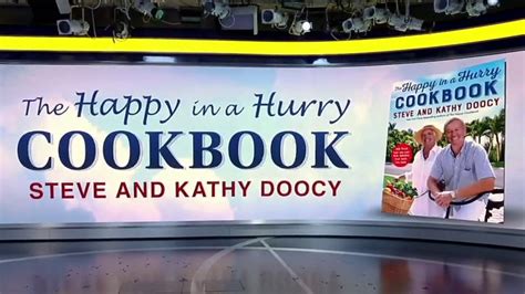 Steve Doocy Reveals Cover Of New Book The Happy In A Hurry Cookbook