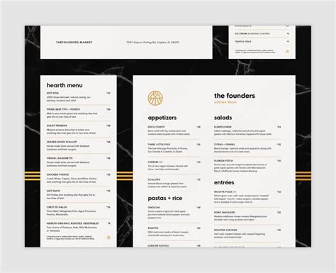 Art of the Menu: 21 Menu Design Ideas That Are Dine-amite - The Noun ...