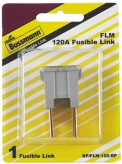 Bussmann Flm 120 Male Cartridge Fuses 120a Gray