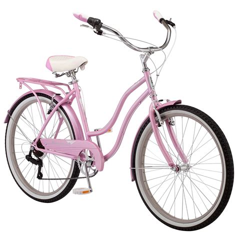 Schwinn Perla Womens Beach Cruiser Bike, 26-Inch Wheels, Multiple ...