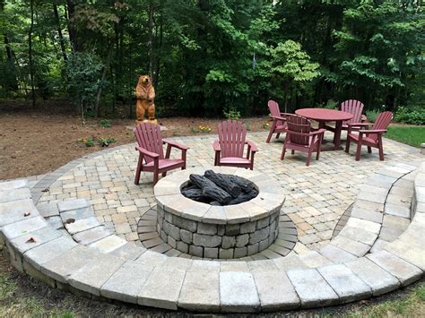 Brown Bear Sculpture For The Fire Pit Sleepy Hollow Art