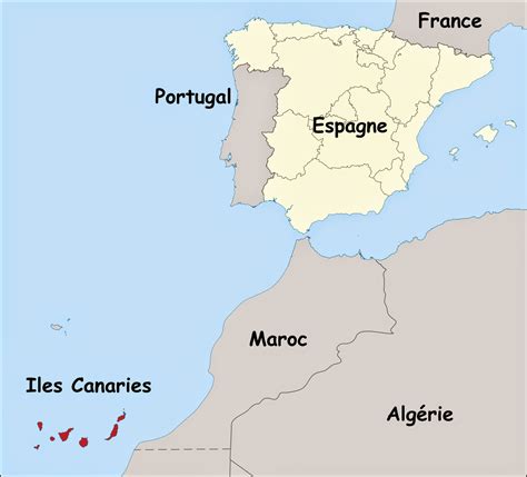 Archives des îles canaries carte - Arts et Voyages