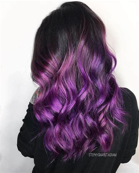 35 Purple Ombre Hair Color Ideas - Hood MWR