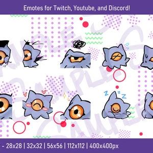 Digimon Kuramon Emote Set Discord Twitch Etsy