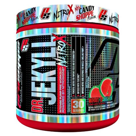 Prosupps Dr Jekyll Nitrox Pre Workout Pump And Vasodilator Supplement