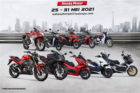 Diskon Motor Honda Di Pameran Virtual Sepedamotor