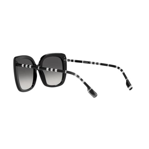 Burberry Be 4323 Caroll 40078g Black Sunglasses Woman