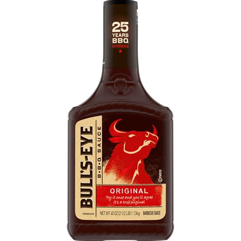 Bull's Eye Original Barbecue Sauce, 40 oz Bottle - Walmart.com ...