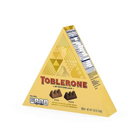 Toblerone Tiny Swiss Chocolate Gift Set Dark Chocolate Milk Chocolate