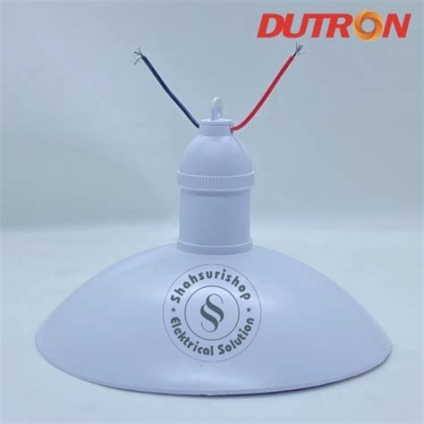 Jual Dutron Kap Fitting Wd Kecil Kap Lampu Gantung Plastik E Dv Fwk