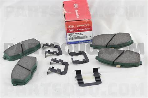 PAD KIT-FR DISC BRAKE 581011HA10 | Hyundai / KIA Parts | PartSouq