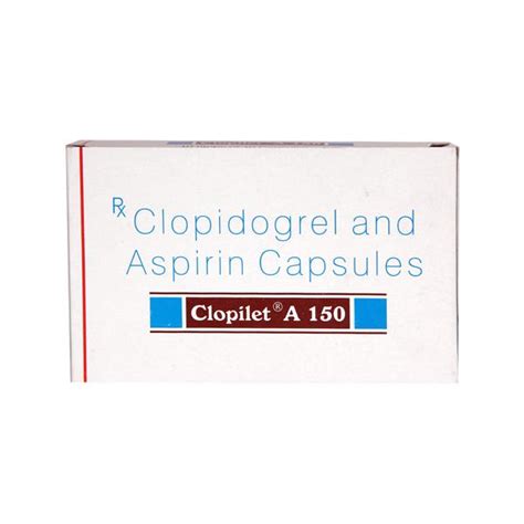 Clopilet A 150mg Capsule 10s Price Uses Side Effects Netmeds