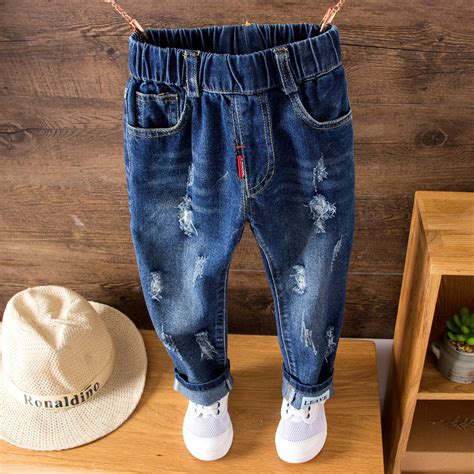 Spring And Autumn Boys Pants Jeans 2017 Fashion Boys Jeans Fall ...