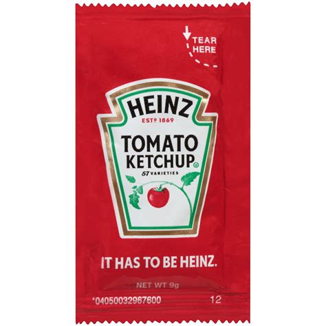 Paquete De Ketchup Heinz Caja De 200 Yaxa Colombia