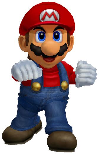 File Ssbm Mario Model Png Super Mario Wiki The Mario Encyclopedia