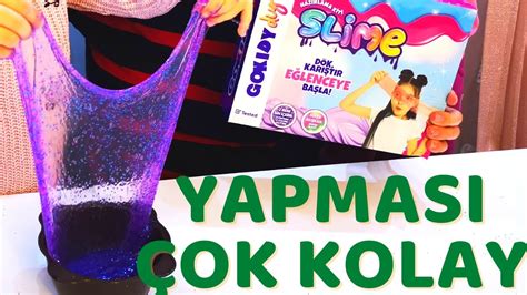 Gokidy Slime Setiyle Slime Yapmak Çok Kolay Slime Nasıl Yapılır 2021