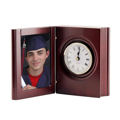 Graduation Wooden Book Clock