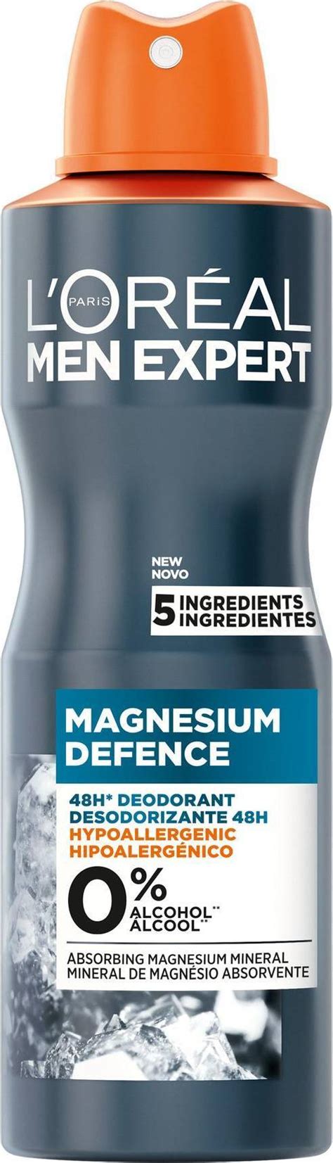 L Or Al Paris Men Expert Magnesium Defence Deo Spray Ml Pris