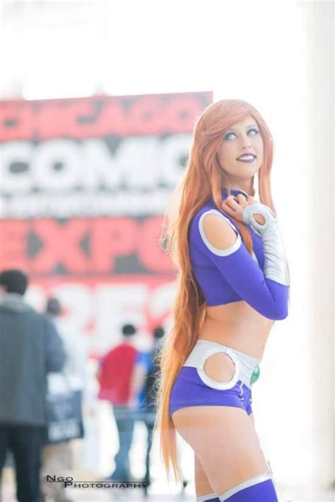 Peachie Lee Usa As Starfire Photos I Cosplay Girls League