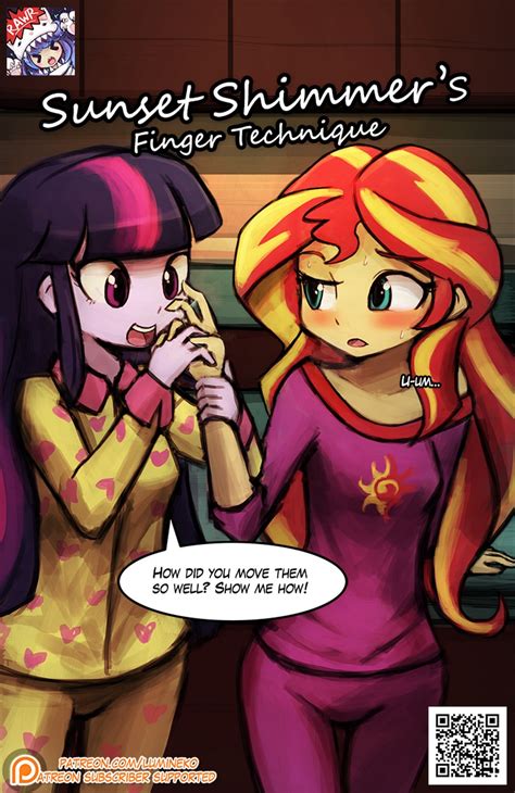 Read Sunset Shimmer S Finger Technique Hentai Porns Manga And