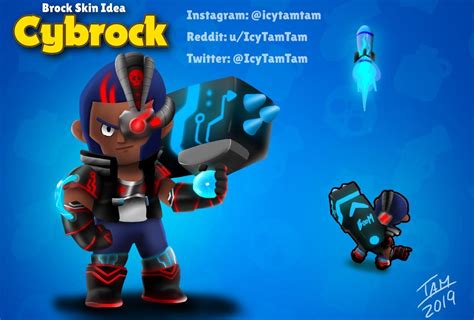 Brock Brawl Stars Estad Sticas Consejos Skins Fanart En Espa Ol