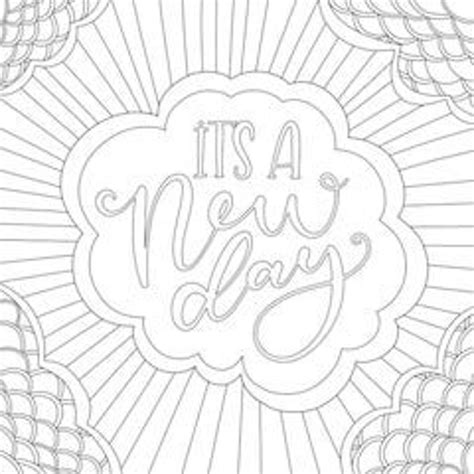 3 Motivational Printable Coloring Pages Zentangle Coloring Etsy