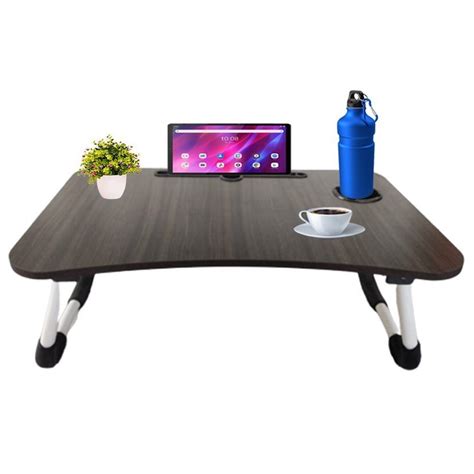 Portable Brown Wooden Laptop Table Without Storage At Rs In