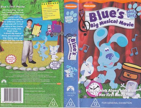 Blues Clues Vhs Blue S Big Musical Movie Pal Video Nickelodeon The Best Porn Website