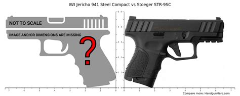 IWI Jericho 941 Steel Compact Vs Stoeger STR 9SC Size Comparison