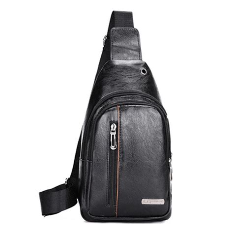 Pompotops Crossbody Sling Chest Backpack Sling Bag For Men Women