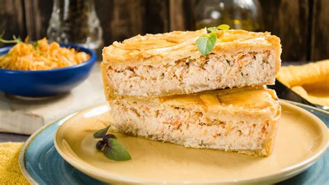 🤫 Torta De Frango No Liquidificador Fácil Leve Cremosa E Deliciosa