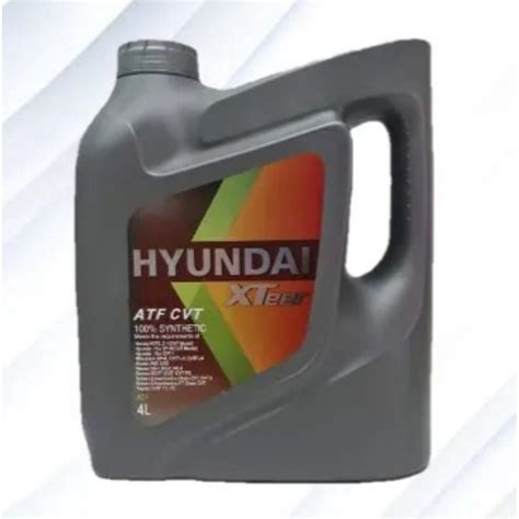 Hyundai Xteer ATF CVT Fully Synthetic 4liter Shopee Philippines