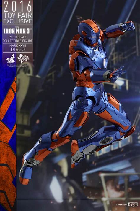 Hot Toys Mms Iron Man Mark Xxvii Disco Hot Toys Complete Checklist