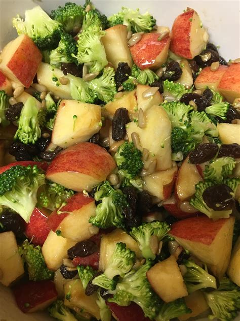 Apple Broccoli Salad Rveganrecipes